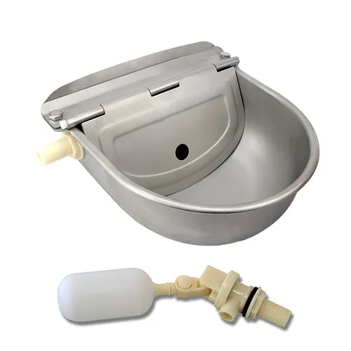 Automatic Self Fill Waterer For Pets And Livestock - Stainless Steel