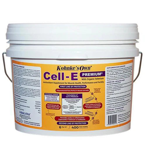Kohnke's Own Cell E Premium 6kg Premium Antioxidant Supplement For Ultimate Performance