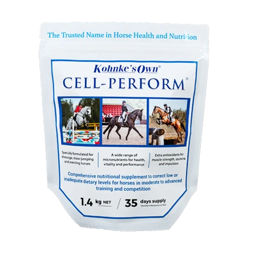 Kohnke's Own Cell Perform 1.4kg Ration Balancing Supplement For Equestrian Performance Horses