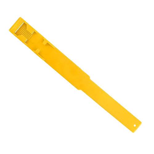 Plastic Leg Band Fow Cows - Yellow