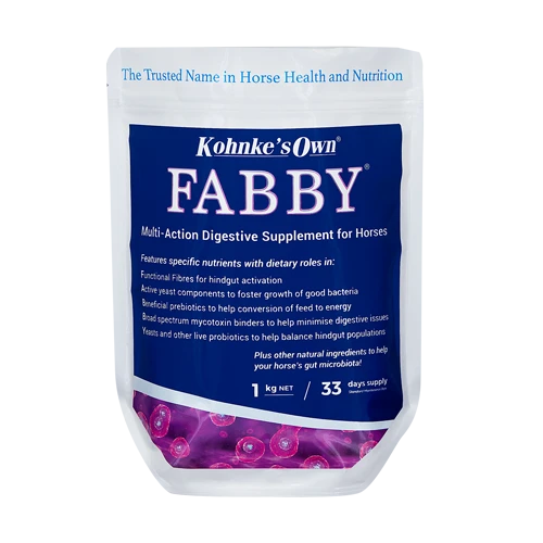 Kohnke's Own Fabby 1kg Digestion Supplement For Horses