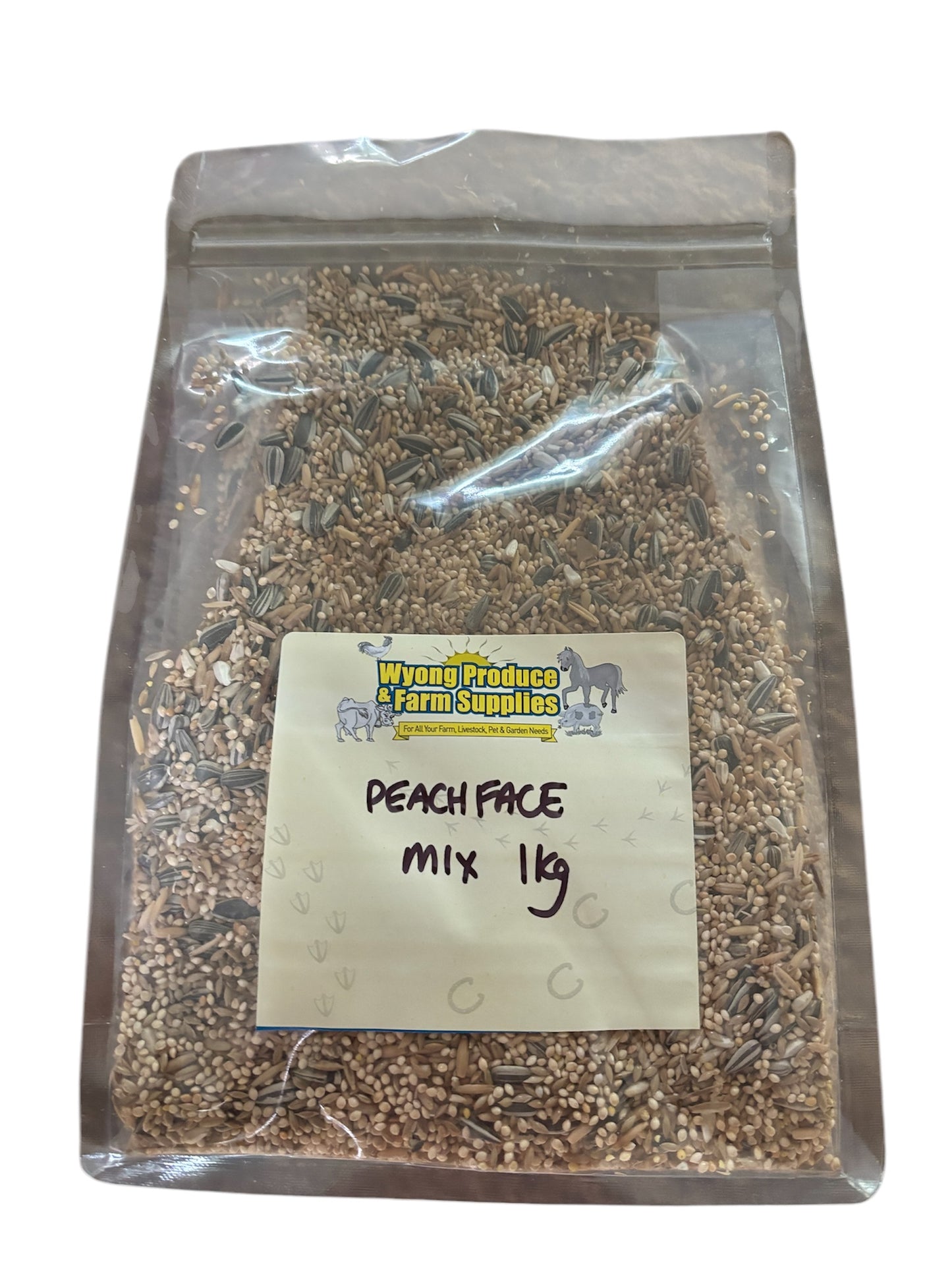 Avigrain Peachface Mix Seed 1kg