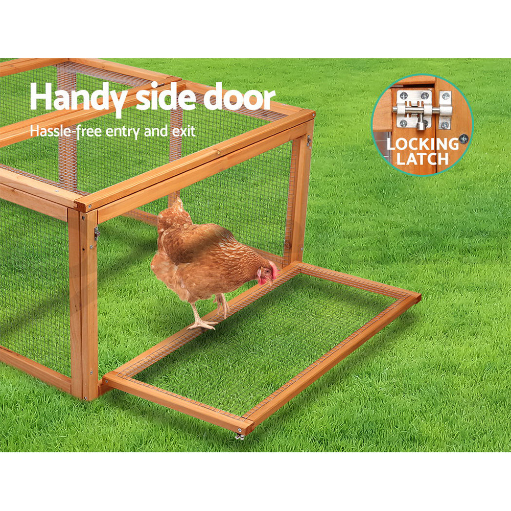 i.Pet Chicken Coop Extender 180cm Wooden