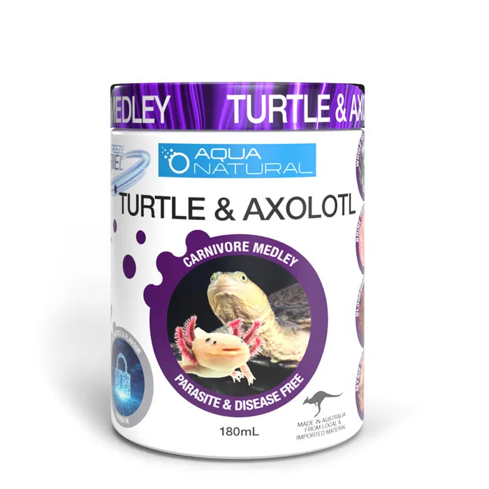 PNP Turtle & Axolotl Medley 180ml Freeze Dried Food