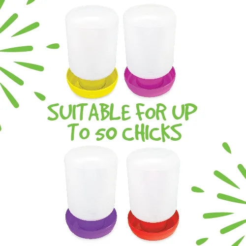 Poultry Drinker For Chicks Holds 4.5 Litres