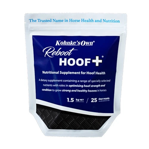 Kohnke's Own Reboot HOOF+ 1.5kg Nutritional Supplement For Hoof Health