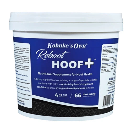 Kohnke's Own Reboot HOOF+ 4kg Nutritional Supplement For Hoof Health