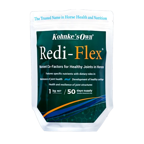 Kohnke's Own Redi-Flex. 1kg Highly Effective And Comprehensive Equine Joint Supplement