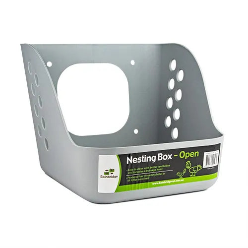 Nesting Box Plastic Single Open Design