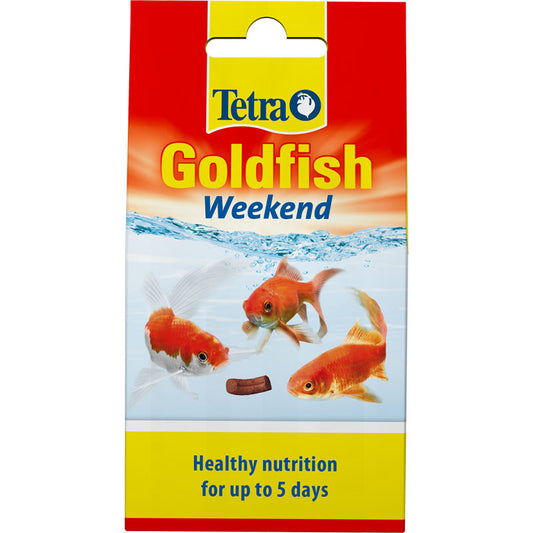 Tetra Goldfish Weekend Food Sticks 9g 10 Sticks Per Pack