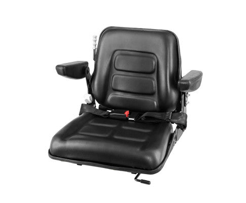 Giantz Seat With Armrest For Tractor, Forklift, Ride On, Machinery Etc