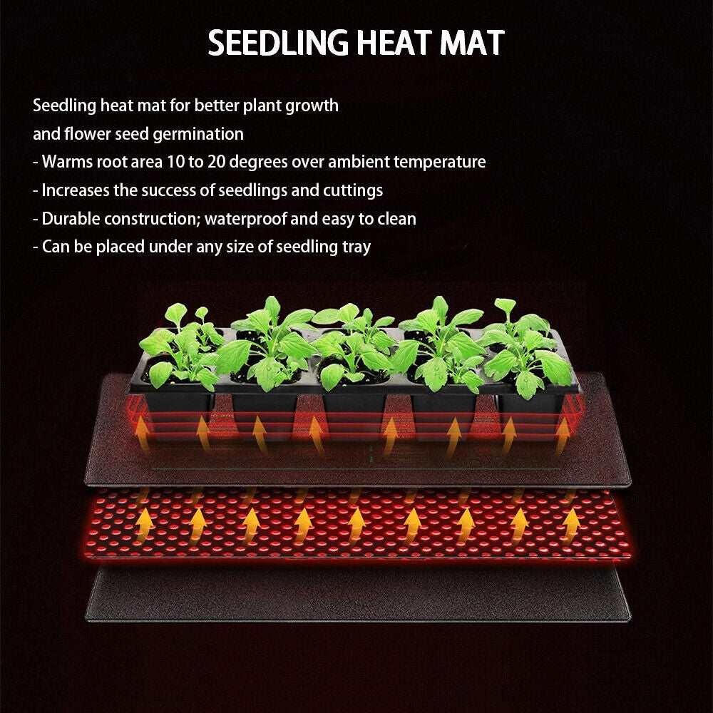 Propagation Seedlings Heating Mat Seed Germination Starter