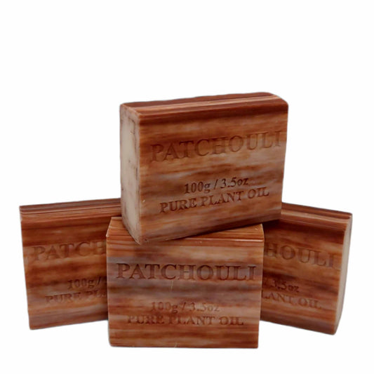 Patchouli Scent Pure Natural Vegetable Base Bar Australia 4x 100g