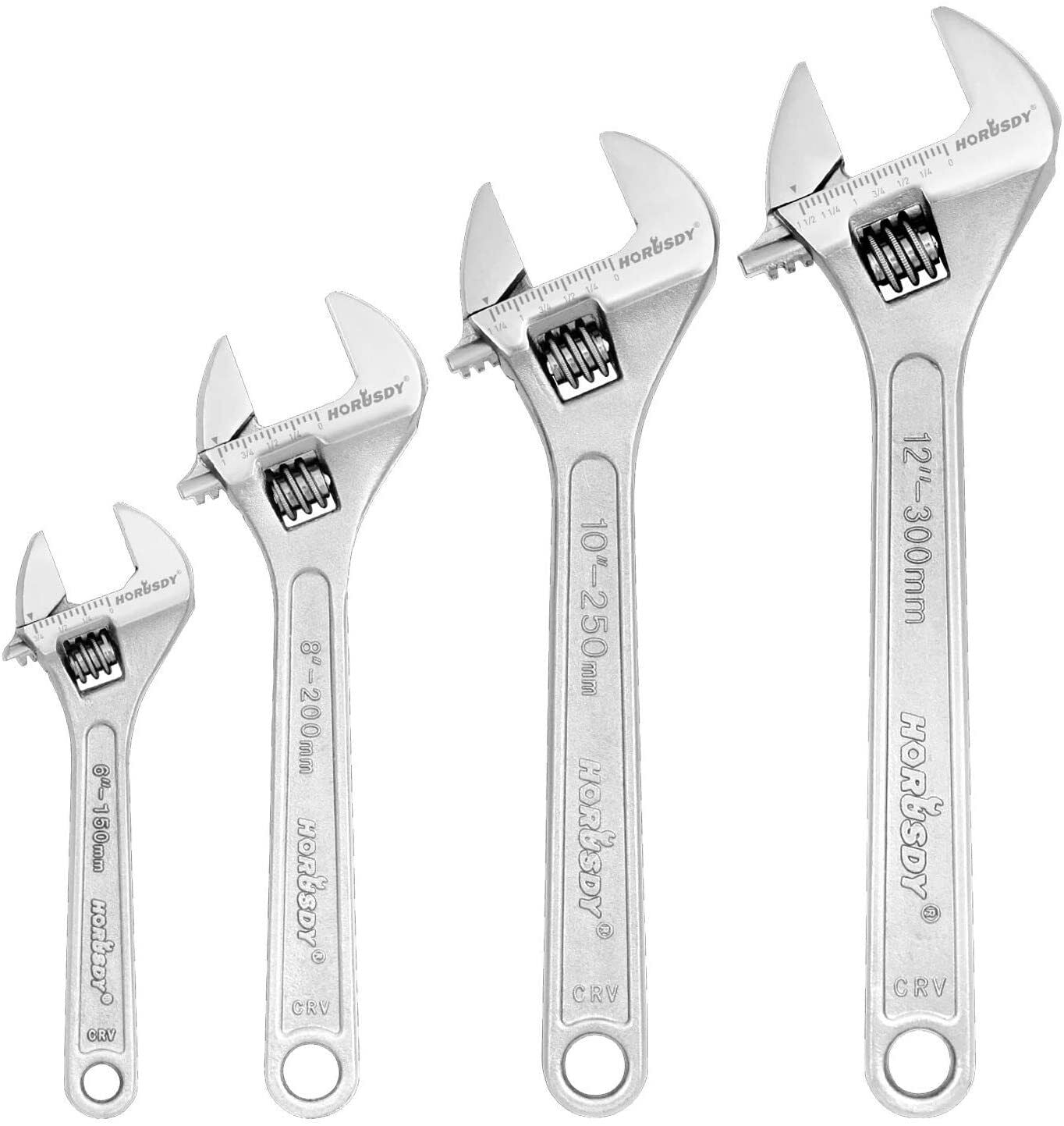 Adjustable Spanners Adjustable Spanner Set – 4-Piece Wrench Kit In 6, 8, 10, 12 Inch Sizes | Carbon Steel For Home & Garage Carbon Steel Shifting Spanners Adjustable Spanners Adjustable Spanner Set – 4-Piece Wrench Kit In 6, 8, 10, 12 Inch Sizes | Carbon Steel For Home & Garage Carbon Steel Shifting Spanners