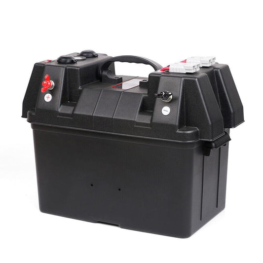 12V 100AH Deep Cycle Battery Box Portable Power Storage