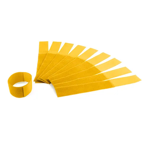 Nylon Leg Bands For Cows - Yellow Pack Of 10