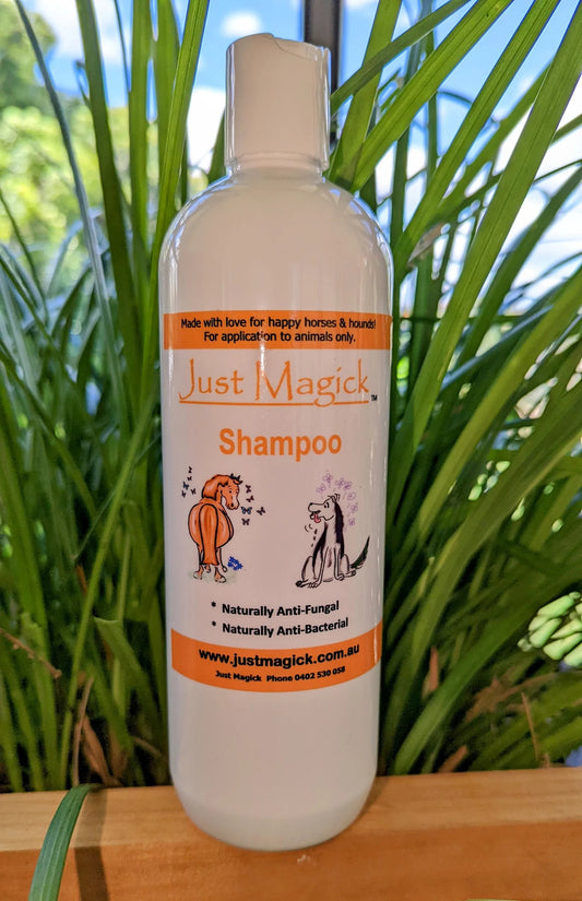 Just Magick Shampoo 500ml Gentle And Cleansing Shampoo For Horses And Dogs