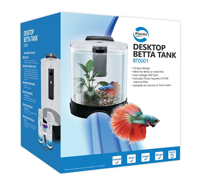 betta fish accessories australia Pisces Aquatics Desktop Betta Tank Kit