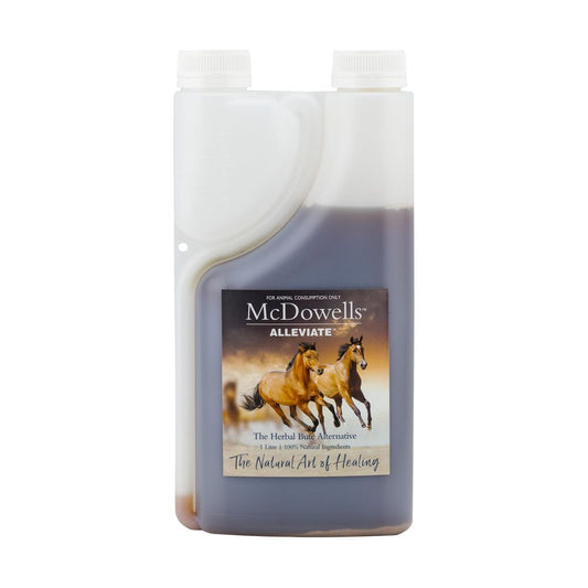 McDowells Herbal Alleviate 1 Litre Herbal Bute Alternative For Horses