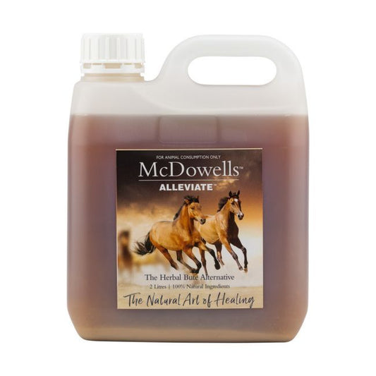 McDowells Herbal Alleviate 2 Litre Herbal Bute Alternative For Horses