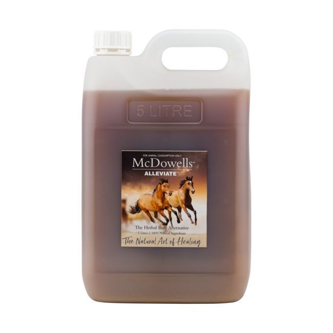 McDowells Herbal Alleviate 5 Litre Herbal Bute Alternative For Horses