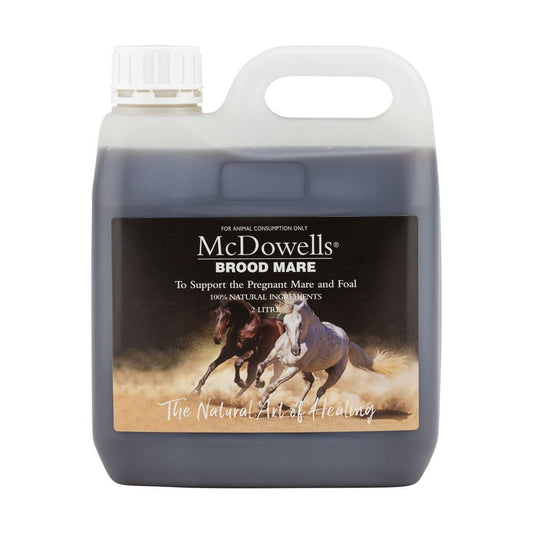 McDowells Herbal Brood Mare 2 Litre Herbal Tonic To Support Pregnant & Lactating Mares