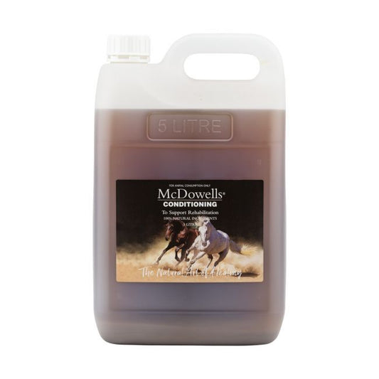 McDowells Herbal Conditioning Tonic 5 Litre To Support Rehabilitation From Injury Or Illness In Horses