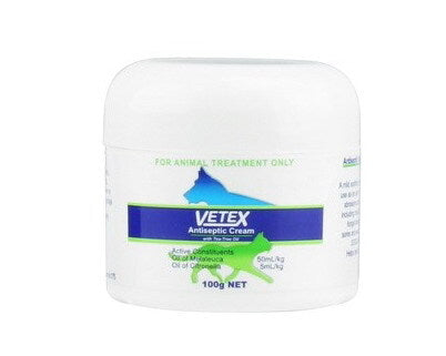 Vetex Antiseptic Cream 100g For Animals