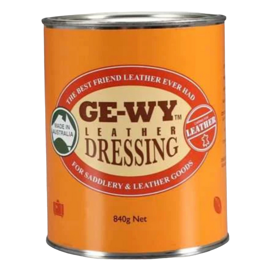 Ge-Wy Leather Dressing 840g Made In Australia