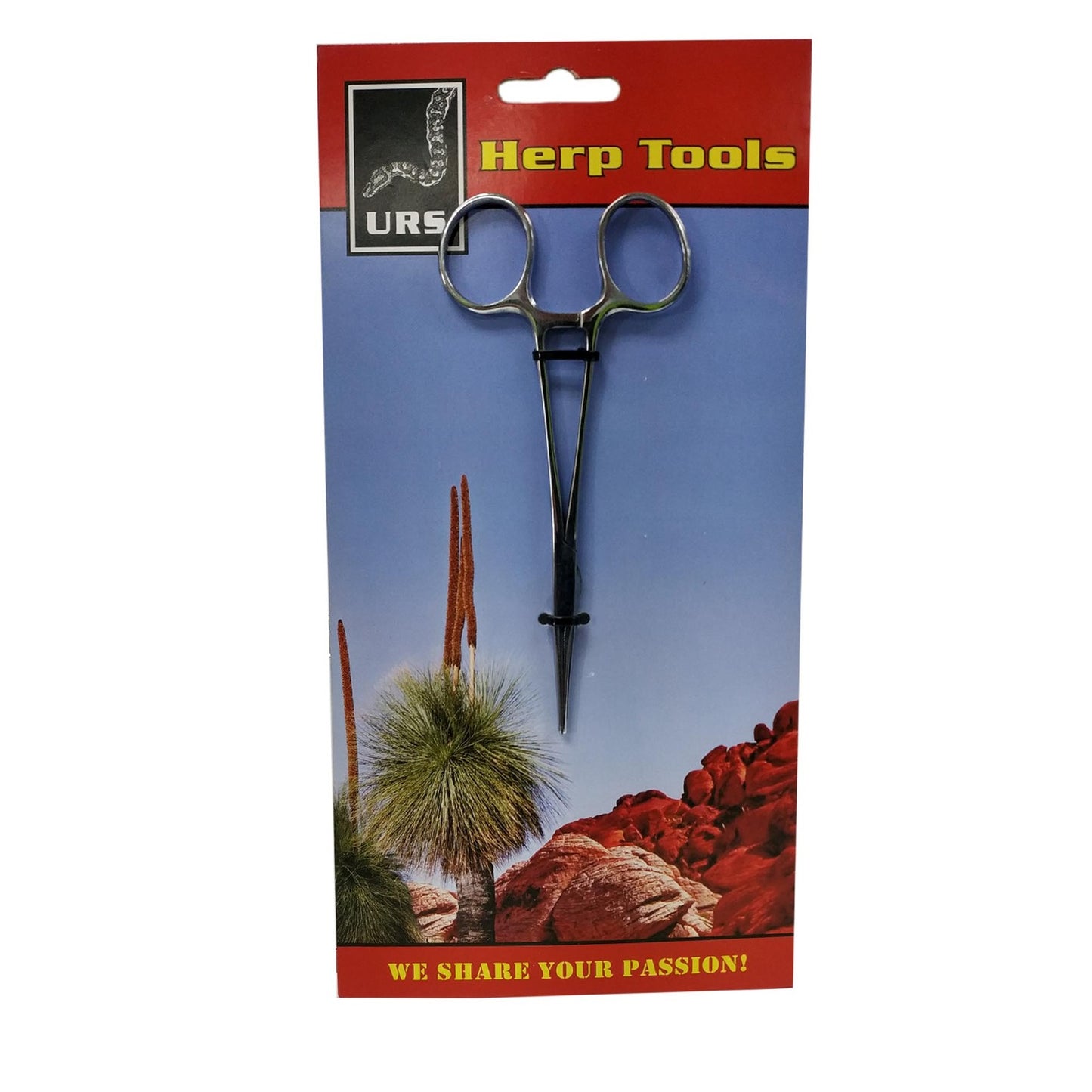 URS Forceps Scissor Handle 18cm Reptile Feeding Accessory