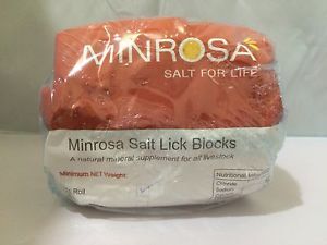 Minrosa Salt On A Rope 1kg Himalayan Salt Lick For All Animals