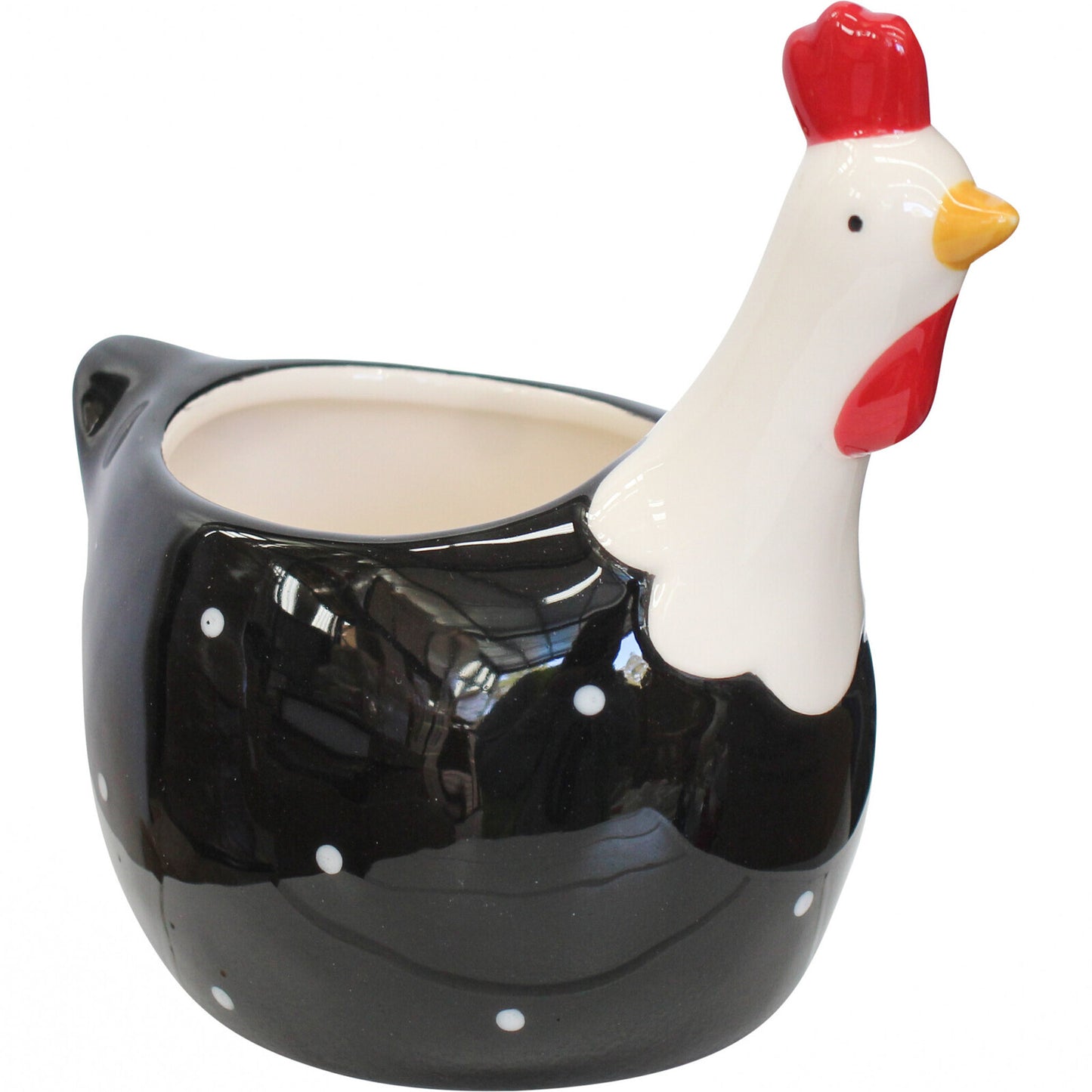 Chooken Chicken Planter - Black