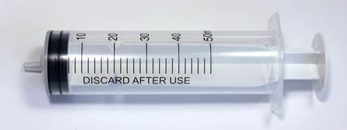 Disposable Syringe 50ml SINGLE