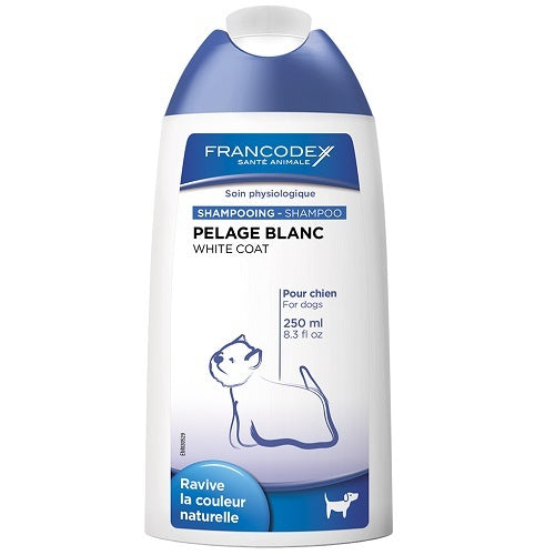 Francodex White Coat Shampoo 250ml For Dogs