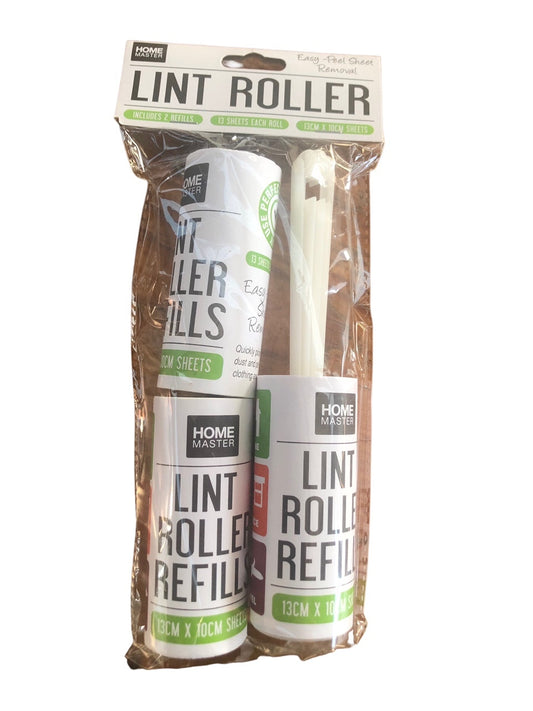 Lint Roller With 2 Refills