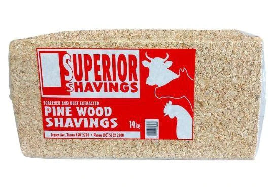 Superior Wood Shavings Bale 14kg