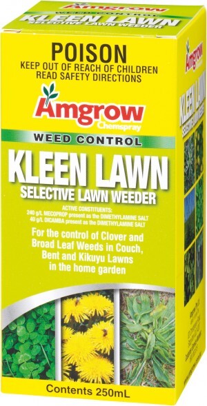 Amgrow Kleen Lawn 250ml Selective Lawn Weeder