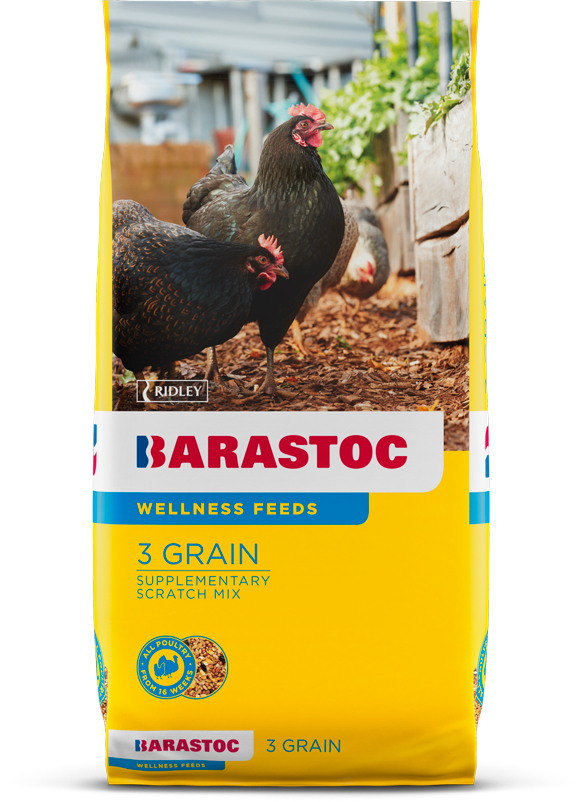Barastoc 3 Grain Scratch Mix 20kg