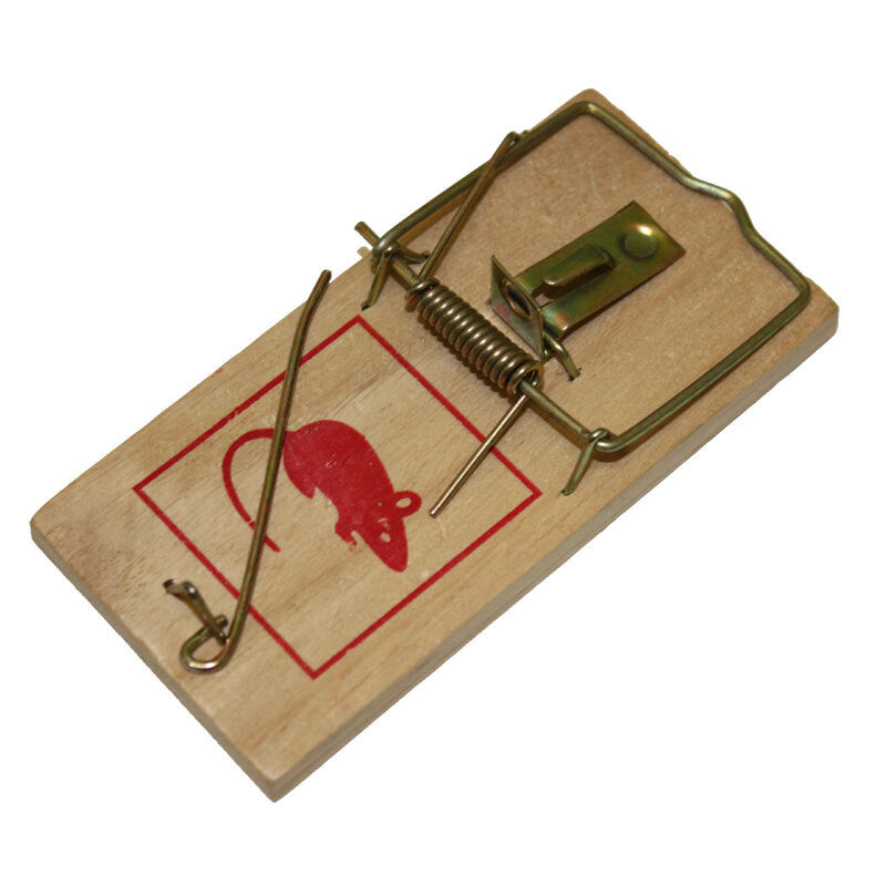 Wooden Snap Trap For Mice Twin Pack