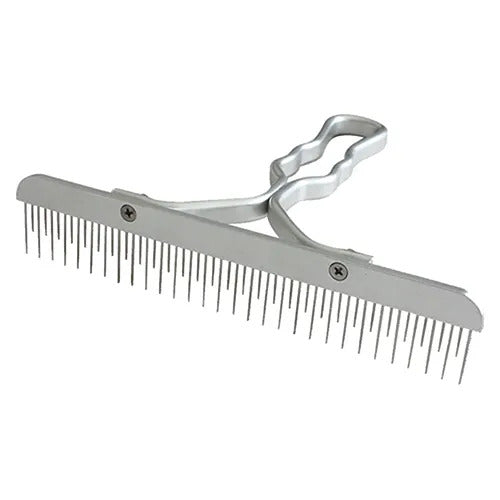 Bainbridge Fluffer Comb For Cattle. Aluminium