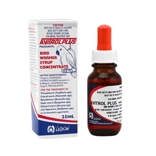 Avitrol Plus Bird Wormer Syrup 25ml