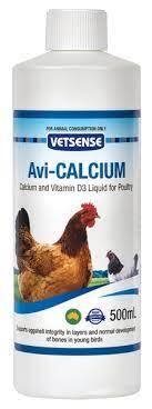 Avi-Calcium 500ml. Liquid Calcium For Poultry