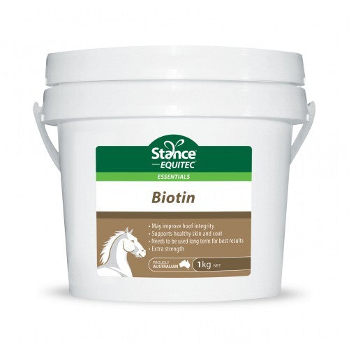 Stance Equitec Biotin Extra Strength 1kg Promotes Healthy Hooves In Horses