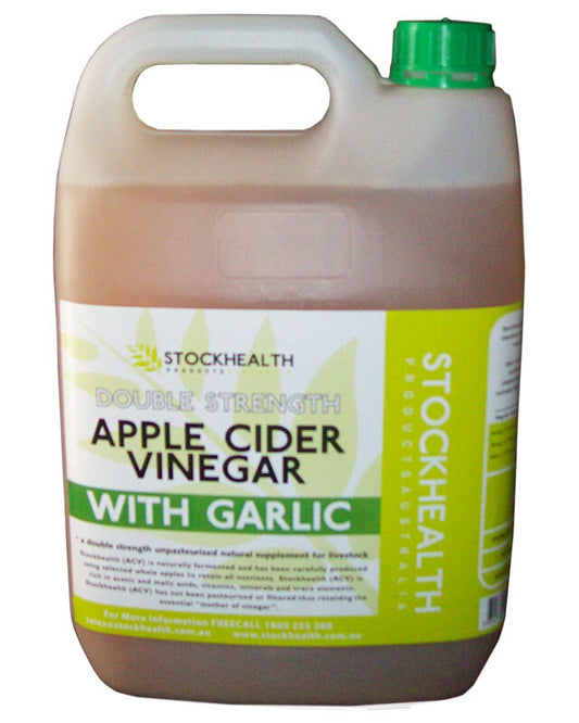 Stockhealth Double Strength Apple Cider Vinegar With Garlic 2 Litre