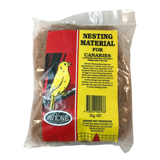 Avione Nesting Material For Canaries 30g