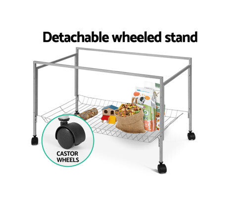 Indoor Pet Cage With Stand