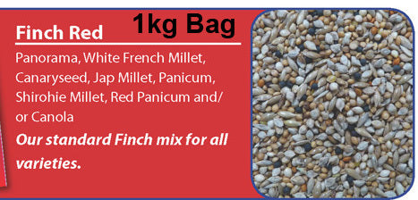 Avigrain Finch Mix Seed Red 1kg