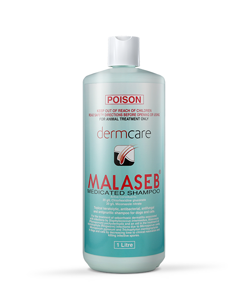 Malaseb 1 Litre Medicated Shampoo For Dogs & Cats