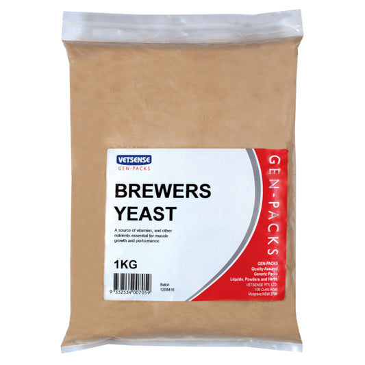 Gen-Pack Brewers Yeast 1kg Rich Source Of B Complex Vitamins For Animals