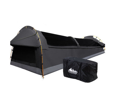 Canvas Swag Tent - King Single
